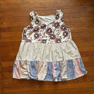 Lilicloth Patchwork Tank Dress Size XXL